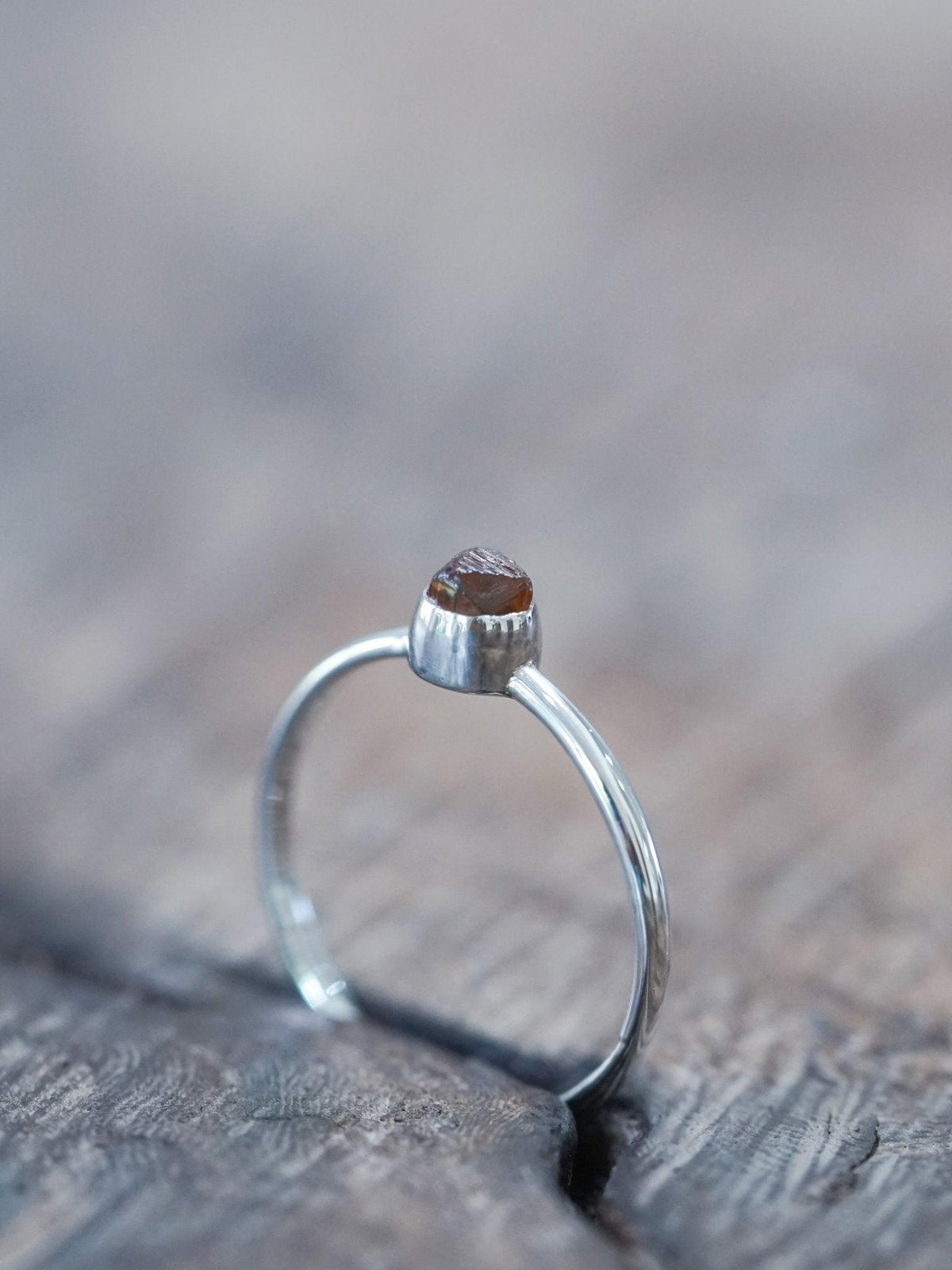 Spessartine Garnet Ring - Gardens of the Sun | Ethical Jewelry