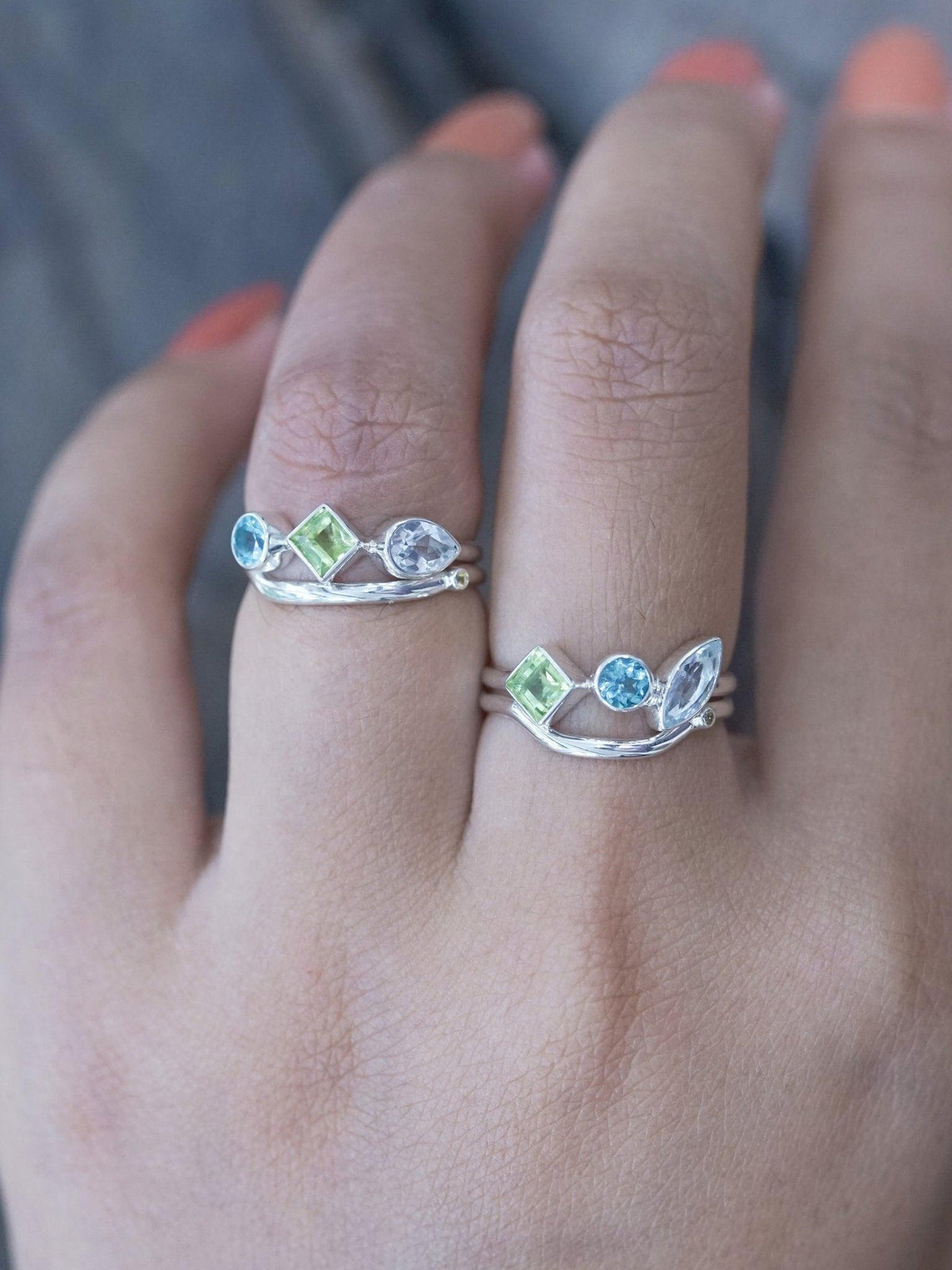 Spring Ring Set - Gardens of the Sun | Ethical Jewelry