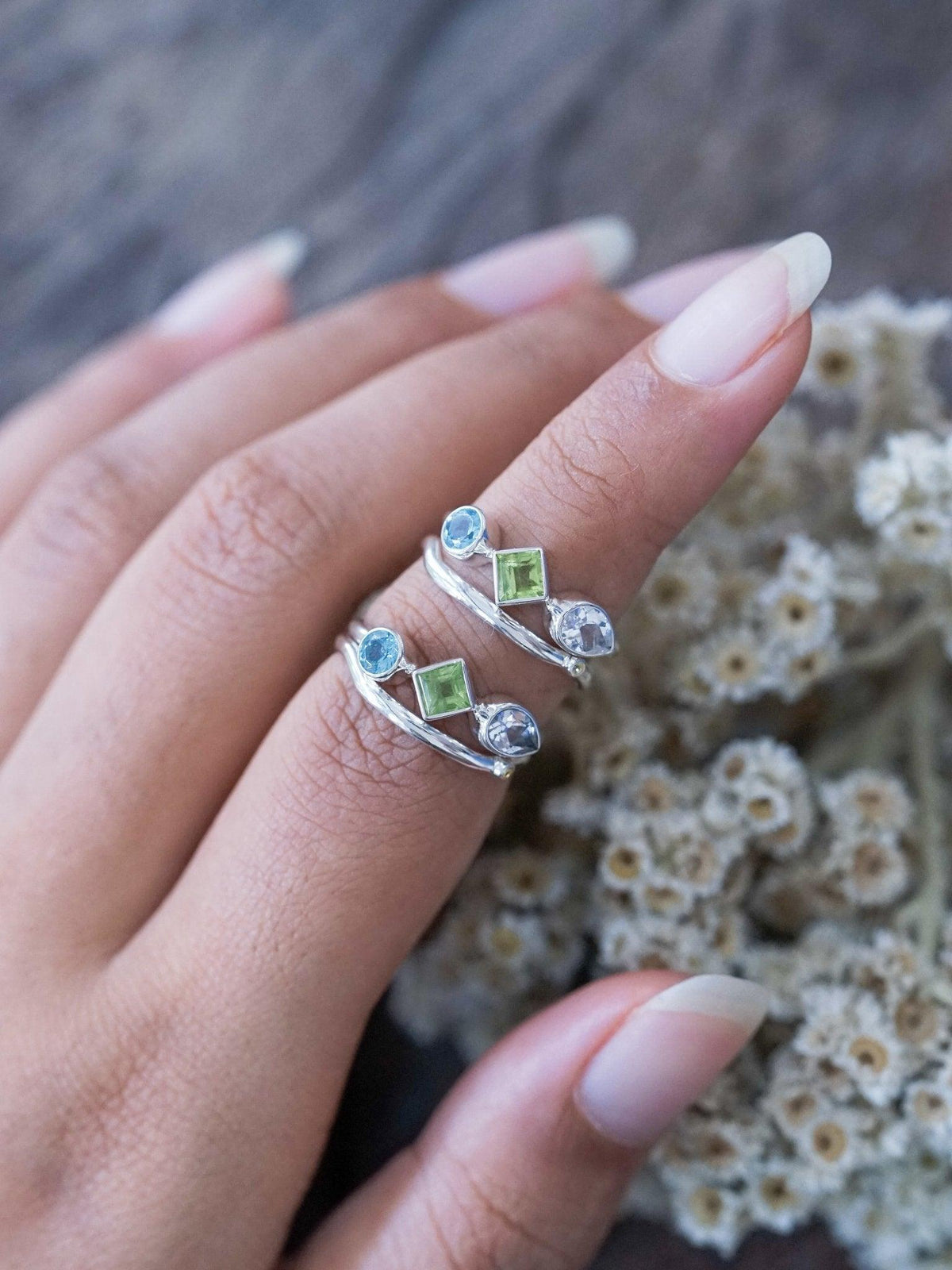 Spring Ring Set - Gardens of the Sun | Ethical Jewelry