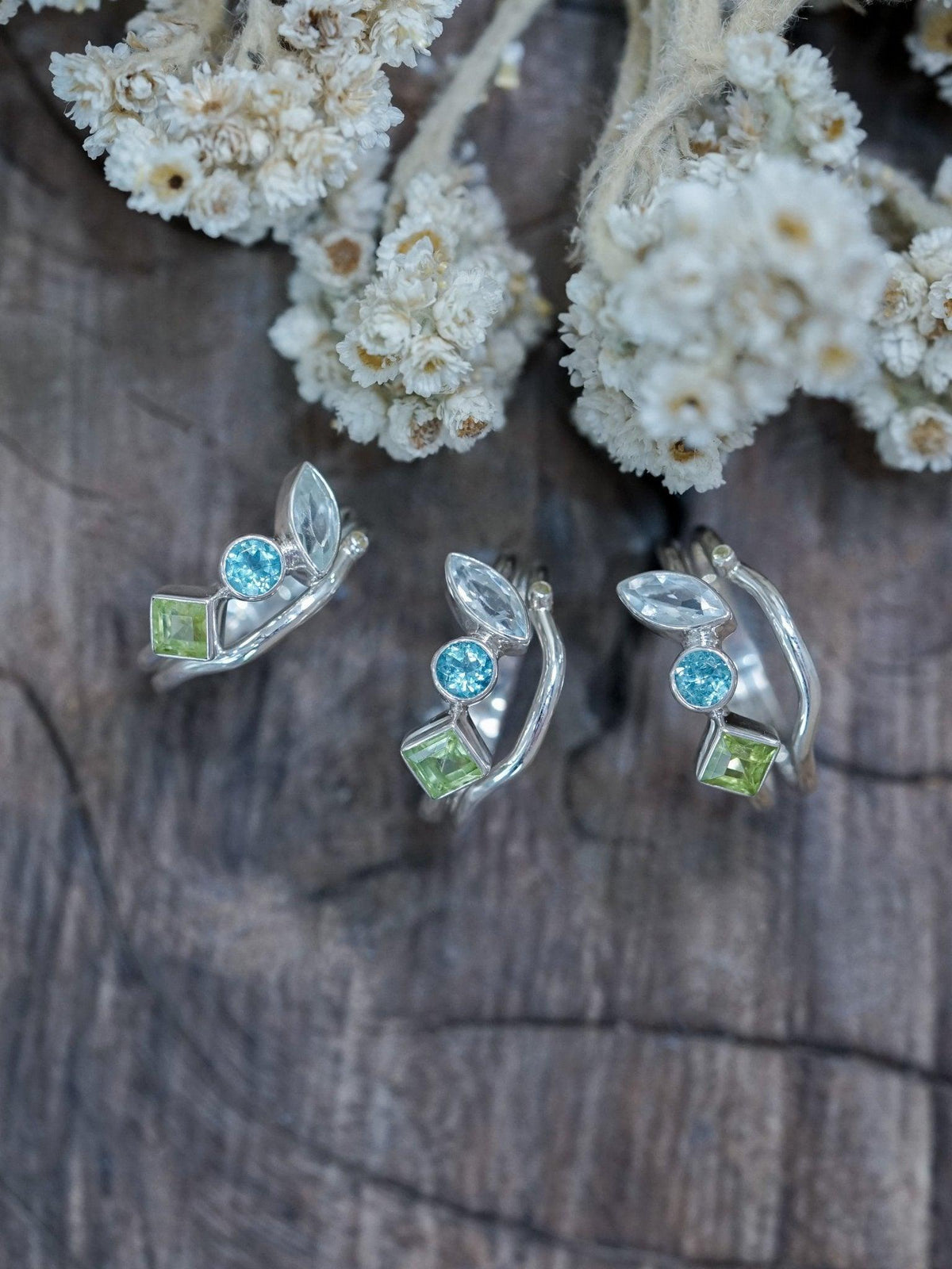 Spring Ring Set - Gardens of the Sun | Ethical Jewelry