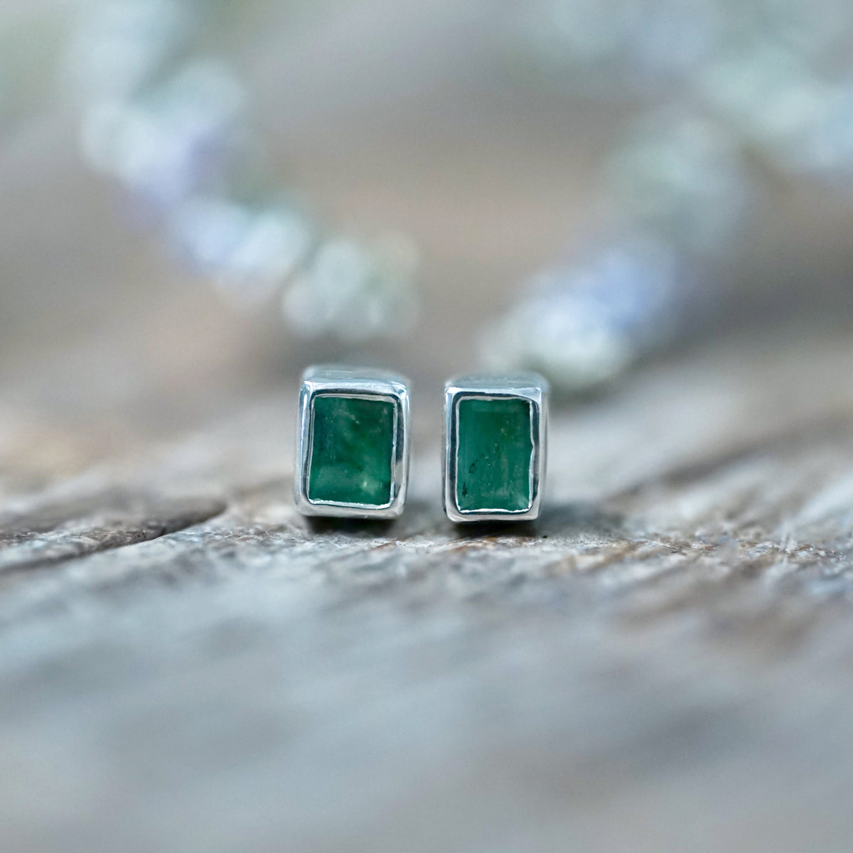 Emerald Earrings  - Gardens of the Sun | Ethical Jewelry