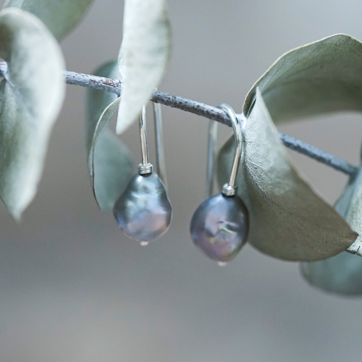 Keshi Pearl Earrings - Gardens of the Sun | Ethical Jewelry