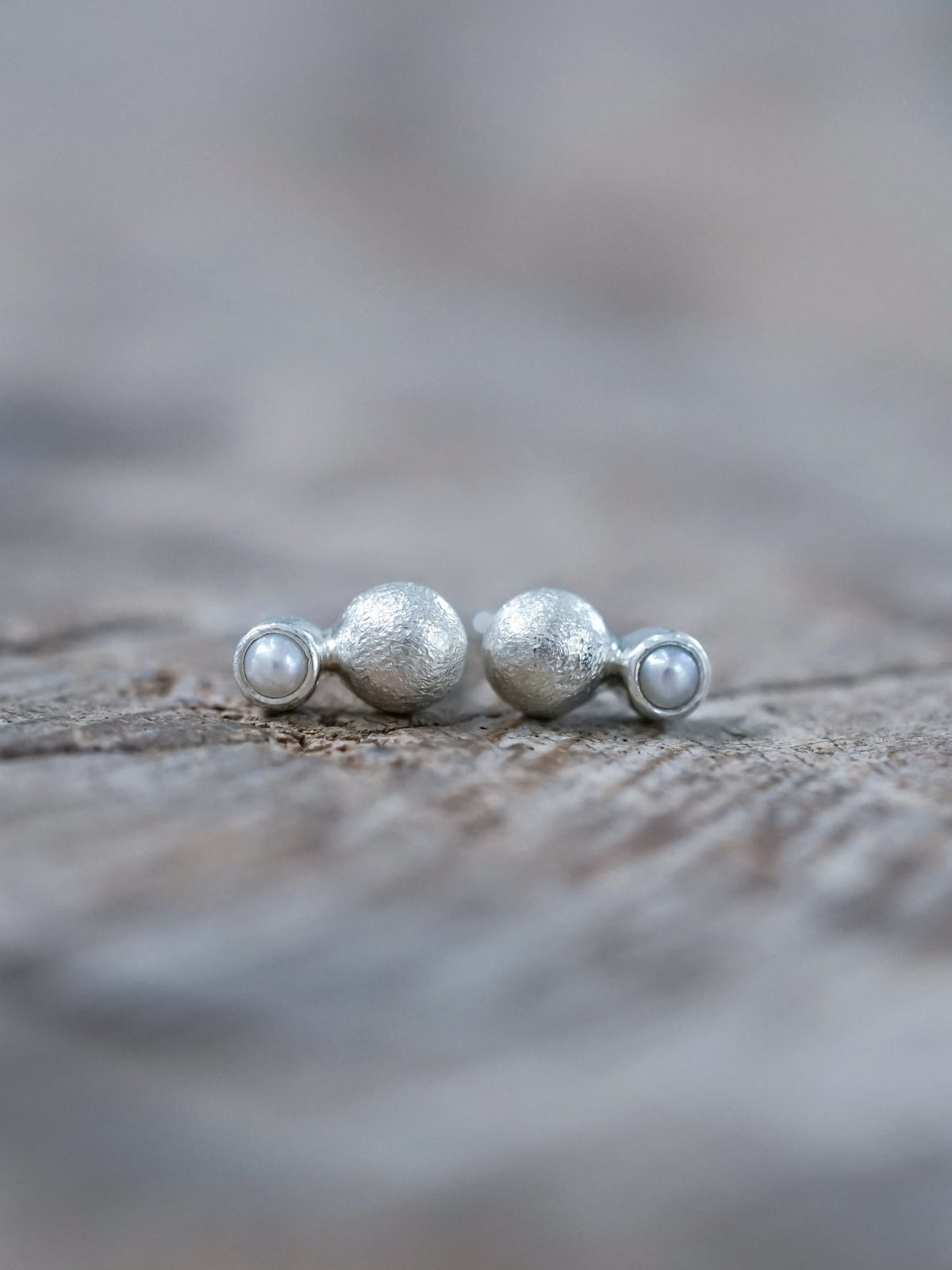 Stardust Pearl Earrings - Gardens of the Sun | Ethical Jewelry
