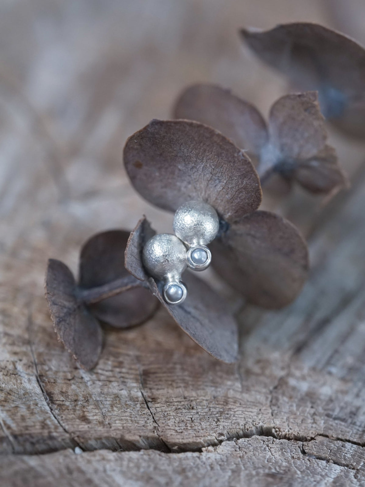 Stardust Pearl Earrings - Gardens of the Sun | Ethical Jewelry