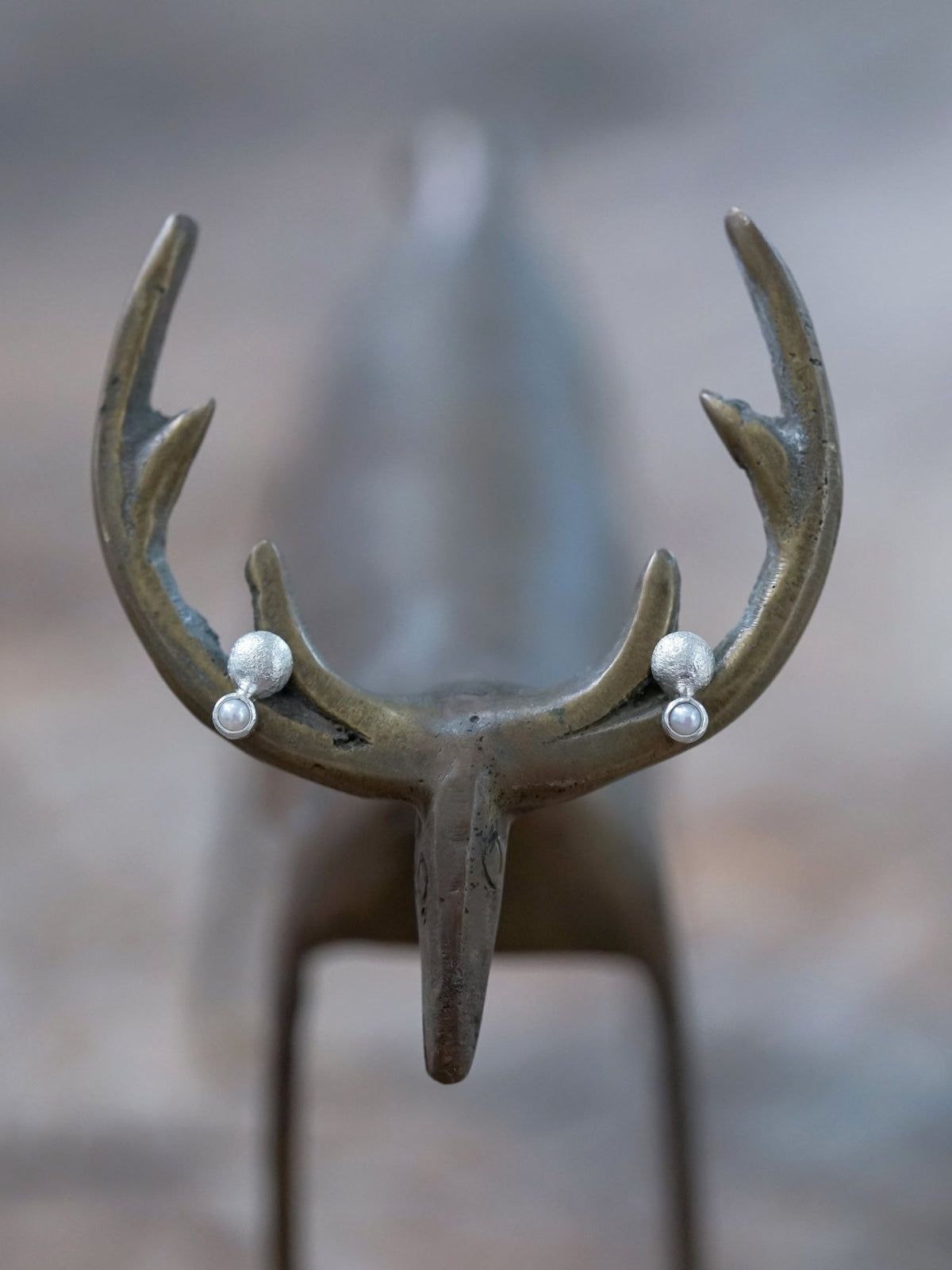 Stardust Pearl Earrings - Gardens of the Sun | Ethical Jewelry