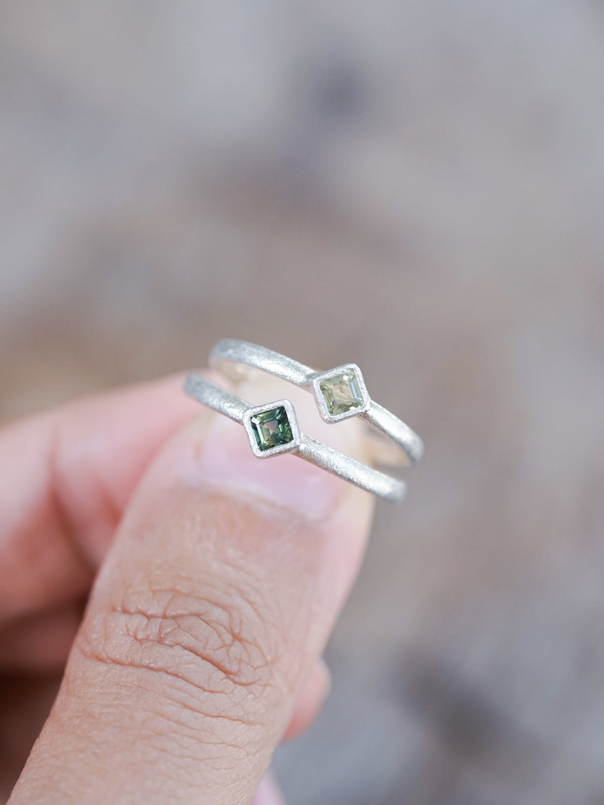 Stardust Sapphire Ring - Gardens of the Sun | Ethical Jewelry