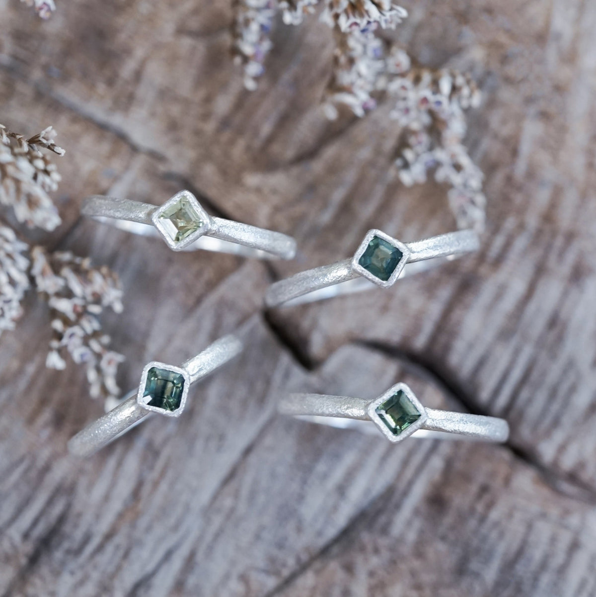 Stardust Sapphire Ring - Gardens of the Sun | Ethical Jewelry