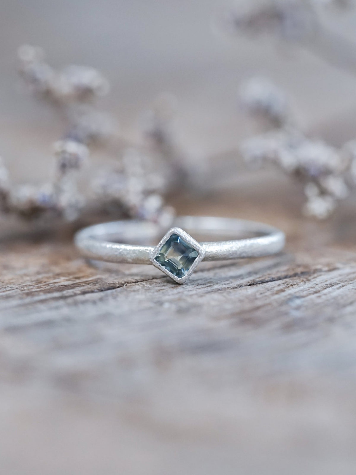Stardust Sapphire Ring - Gardens of the Sun | Ethical Jewelry