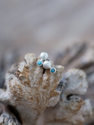 Stardust Turquoise Earrings - Gardens of the Sun | Ethical Jewelry