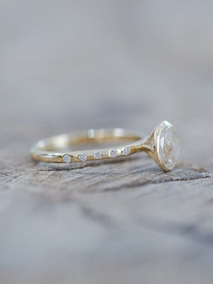 Sun Diamond Engagement Ring - Gardens of the Sun | Ethical Jewelry