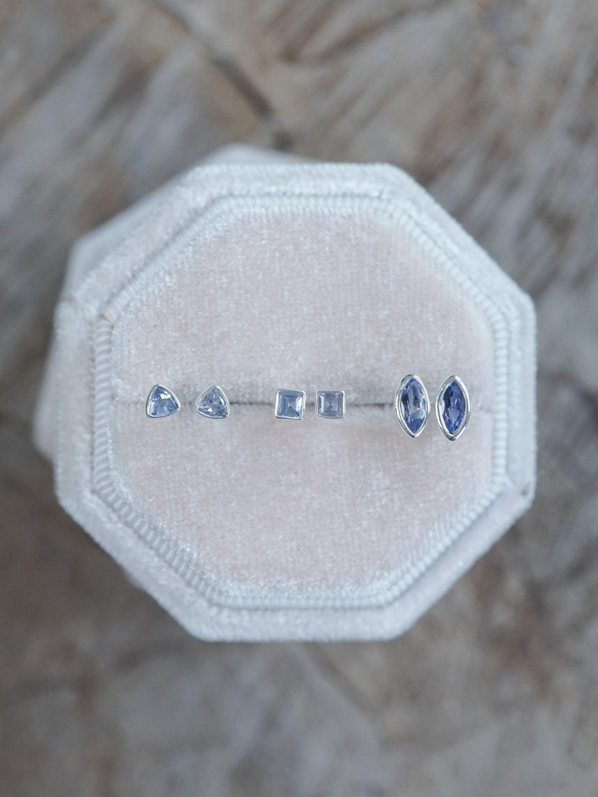 Tanzanite Earrings - Gardens of the Sun | Ethical Jewelry