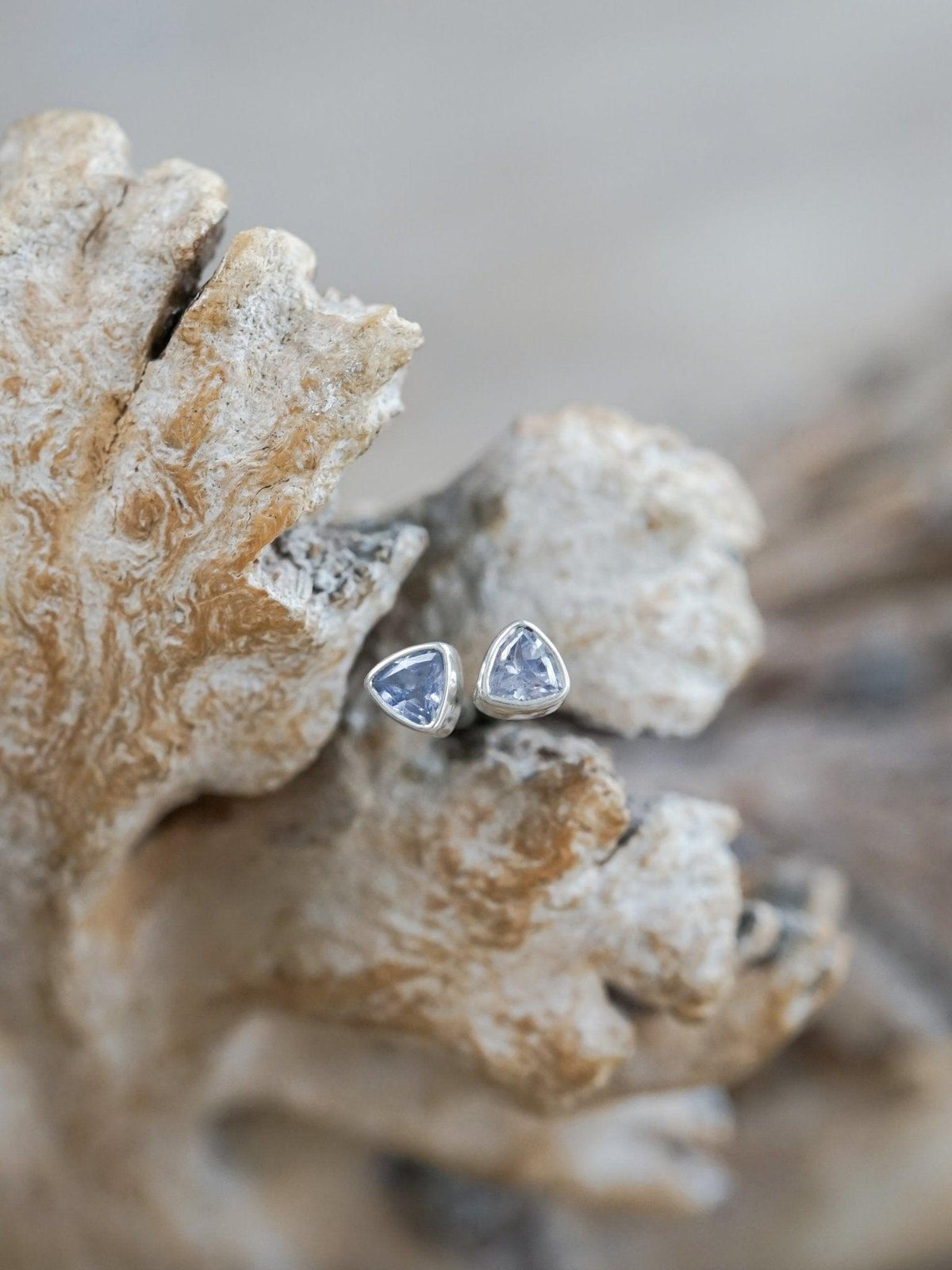 Tanzanite Earrings - Gardens of the Sun | Ethical Jewelry