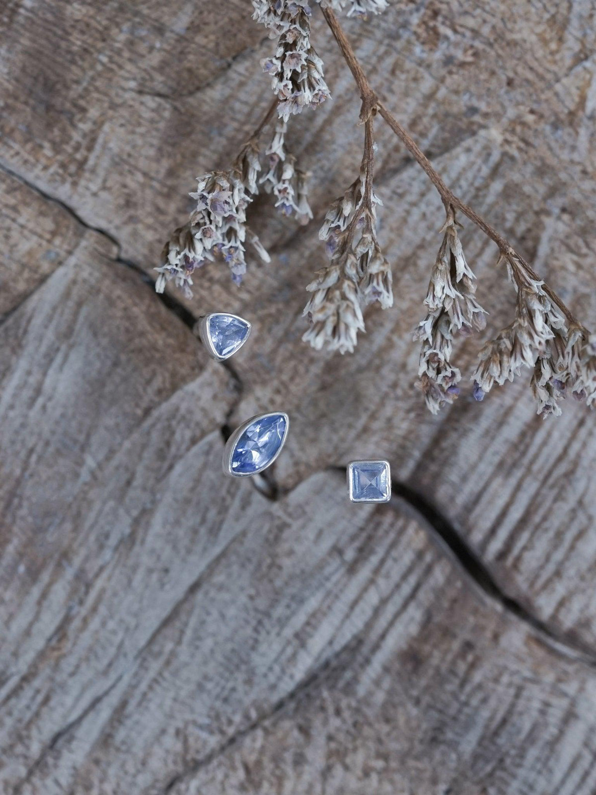 Tanzanite Earrings - Gardens of the Sun | Ethical Jewelry