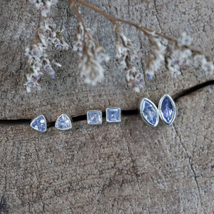 Tanzanite Earrings - Gardens of the Sun | Ethical Jewelry