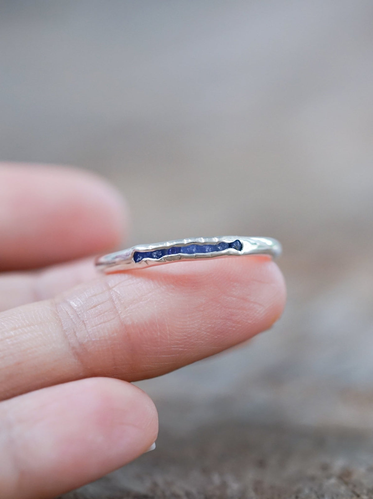 Tanzanite Ring with Hidden gems - Gardens of the Sun | Ethical Jewelry