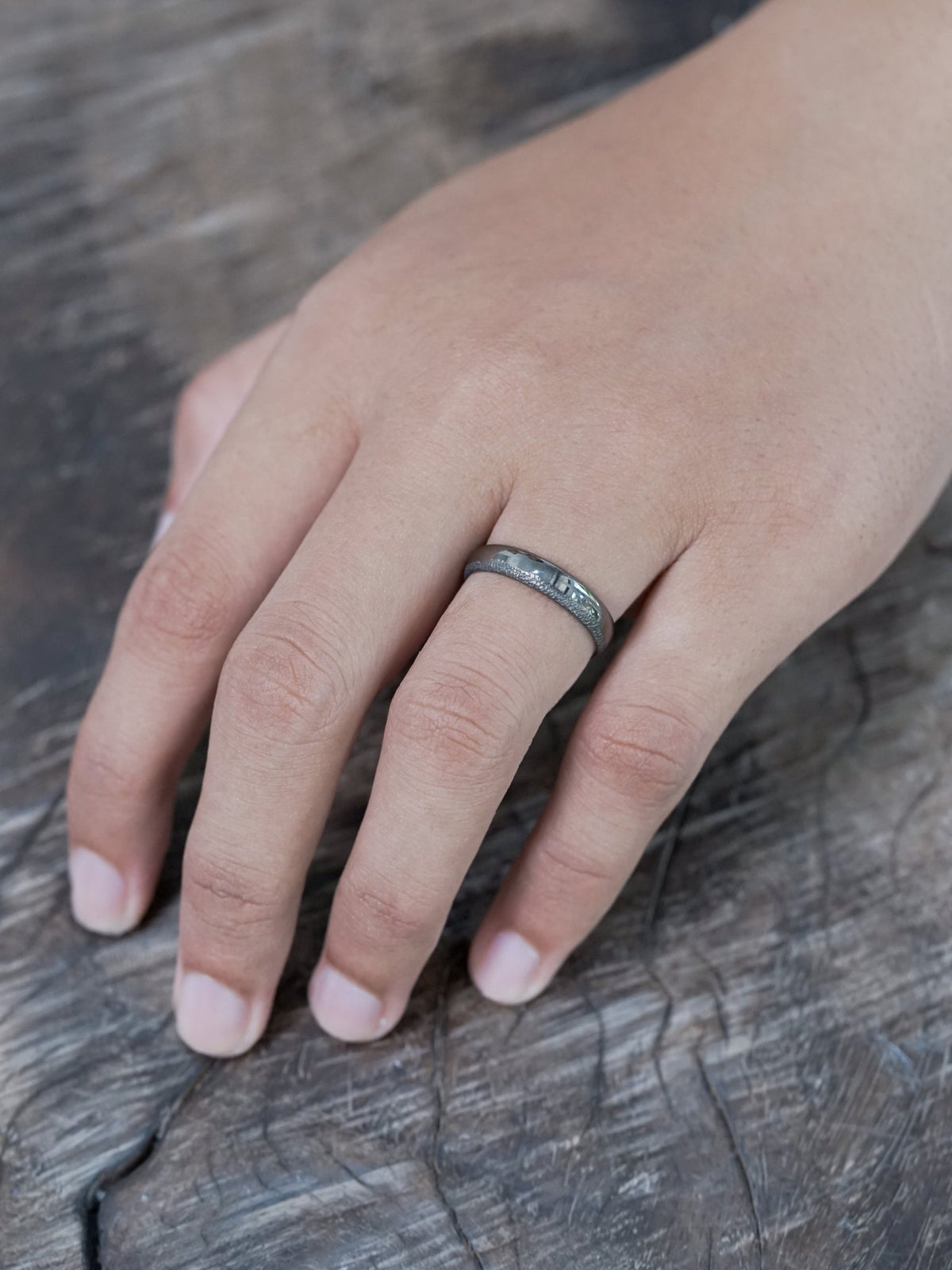 The Boyfriend Stacker - Gardens of the Sun | Ethical Jewelry