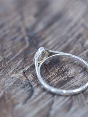 Trillion Citrine Ring - Gardens of the Sun | Ethical Jewelry