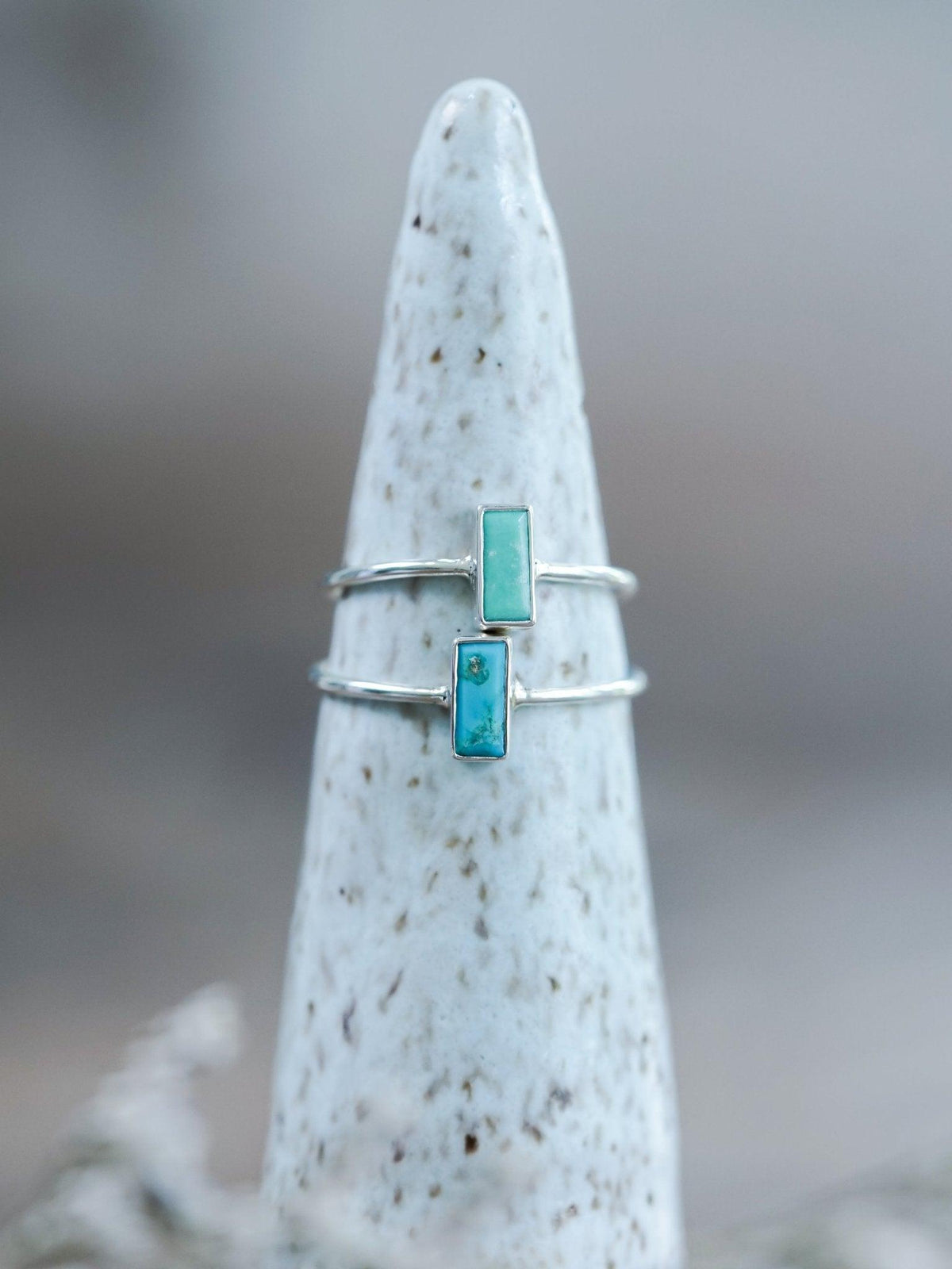 Turquoise Bar Ring - Gardens of the Sun | Ethical Jewelry