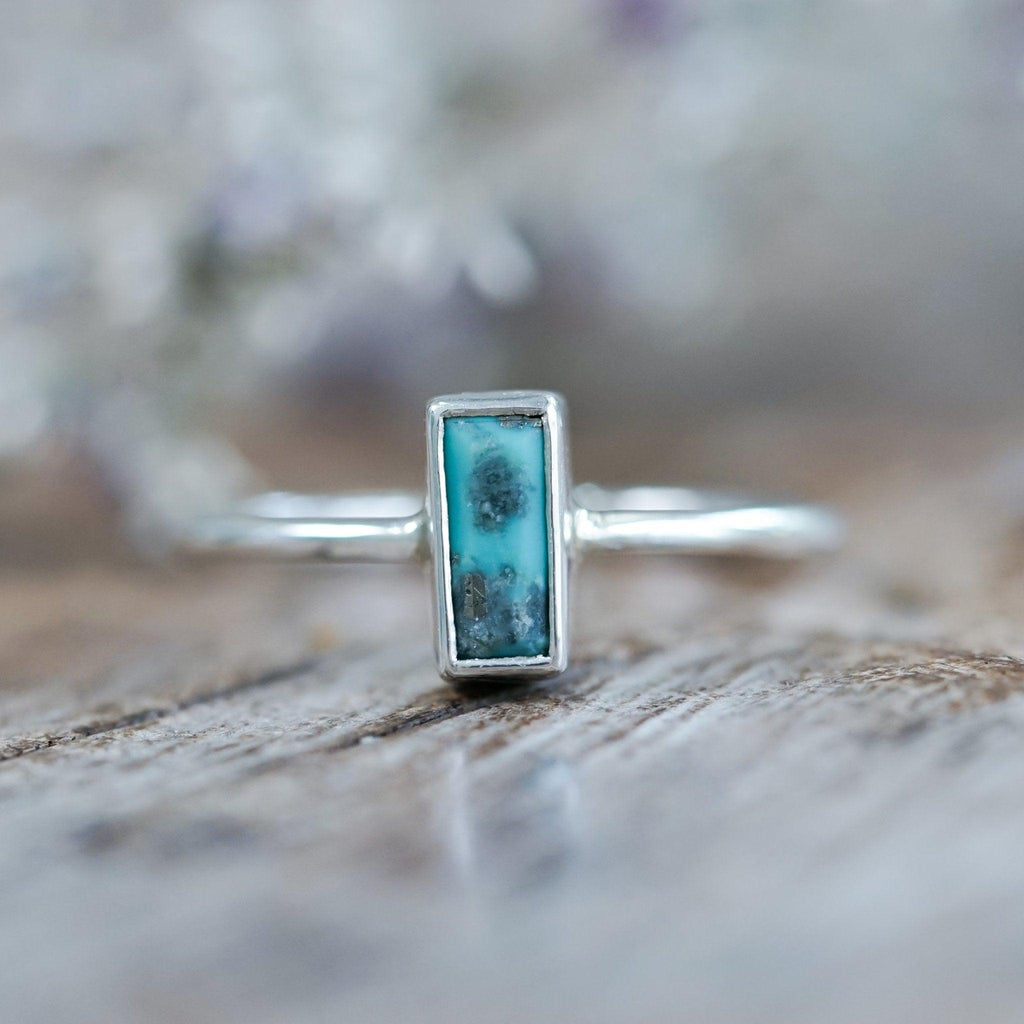 Turquoise Bar Ring - Gardens of the Sun | Ethical Jewelry