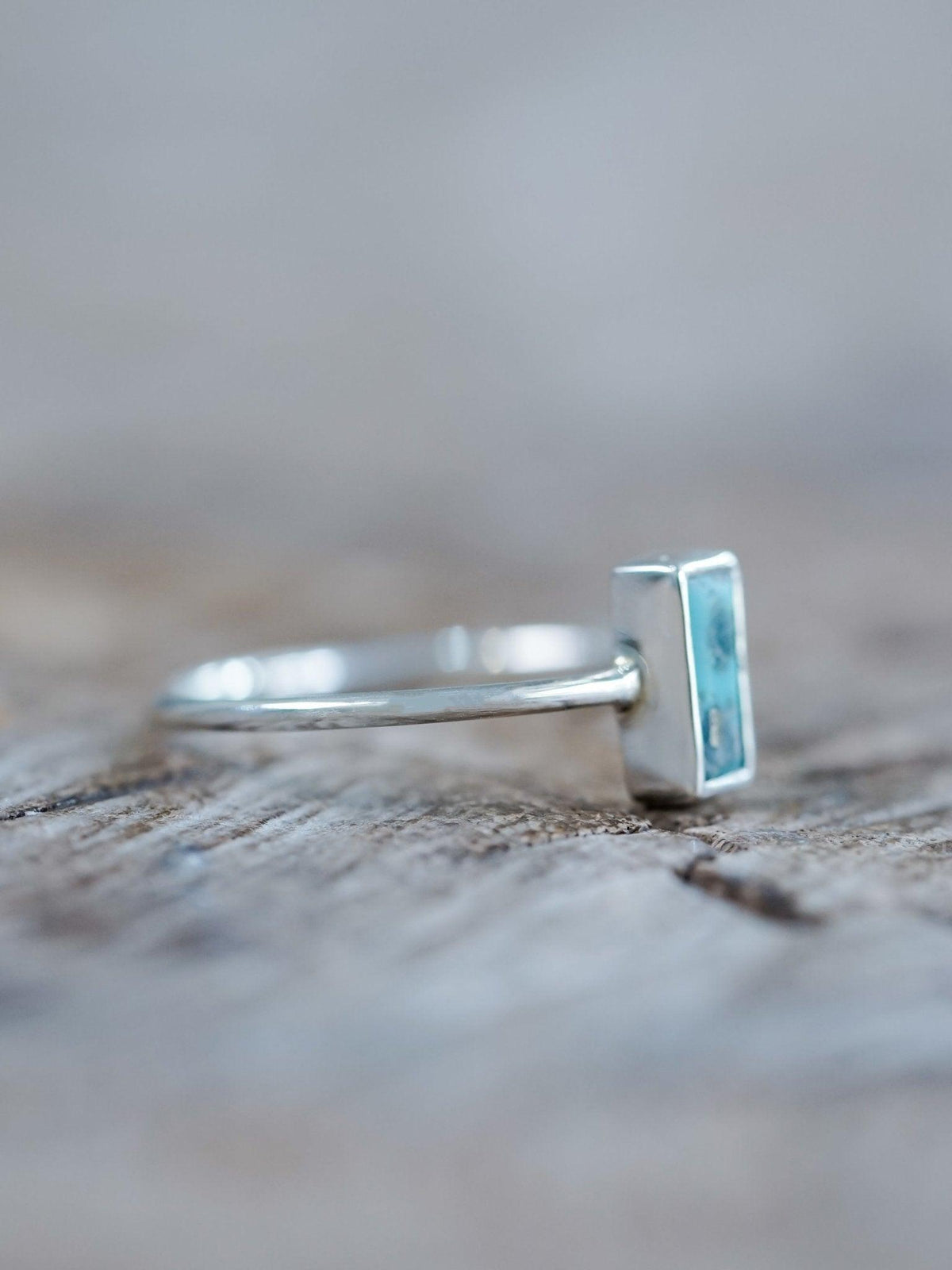 Turquoise Bar Ring - Gardens of the Sun | Ethical Jewelry