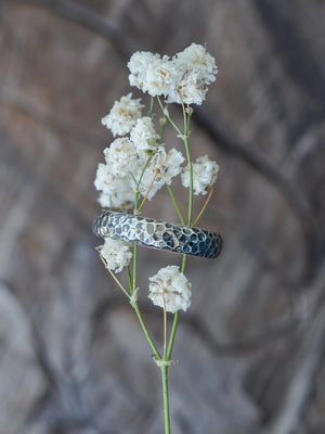 Turtle Wedding Band in Silver - Gardens of the Sun | Ethical Jewelry