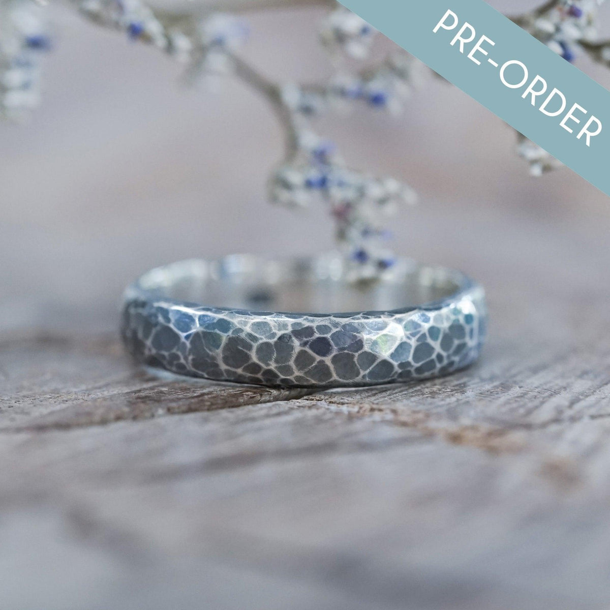 Turtle Wedding Band in Silver - Gardens of the Sun | Ethical Jewelry