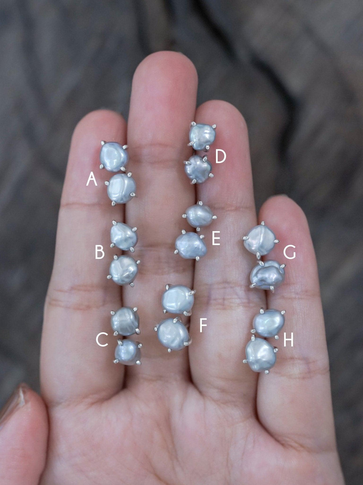 Unconventional Pearl Earrings - Gardens of the Sun | Ethical Jewelry