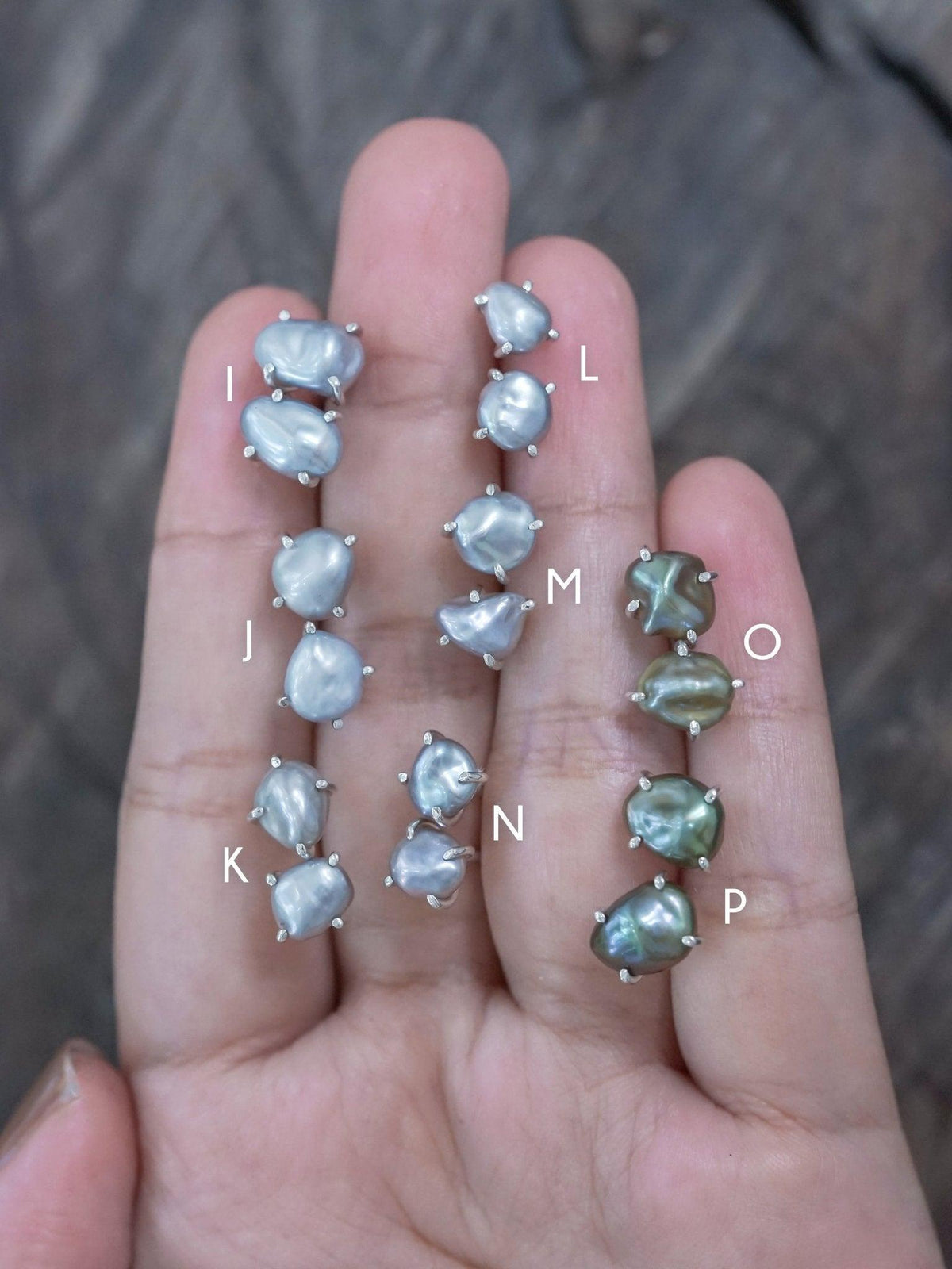 Unconventional Pearl Earrings - Gardens of the Sun | Ethical Jewelry