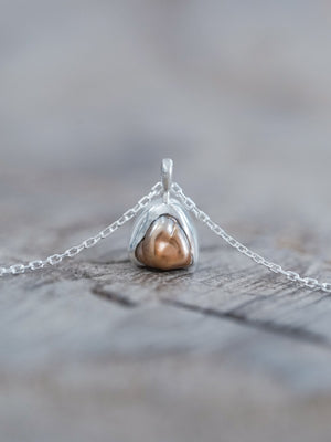 Unconventional Pearl Necklace - Gardens of the Sun | Ethical Jewelry