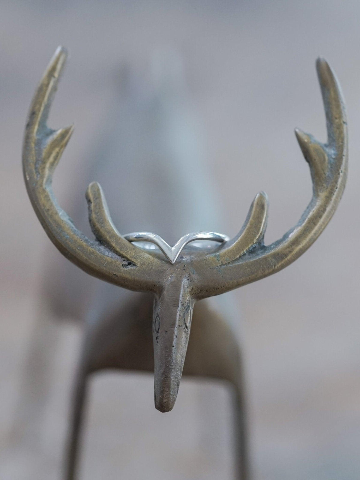 V-shaped Nesting Band - Gardens of the Sun | Ethical Jewelry