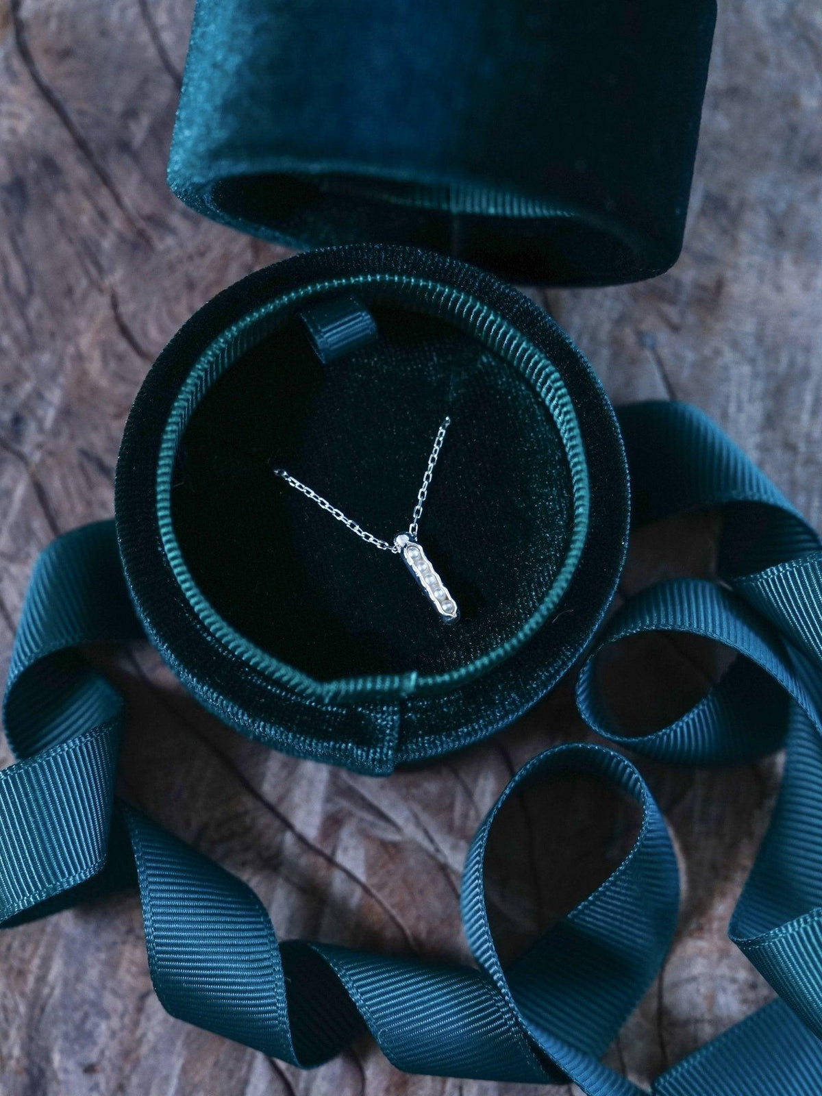 Velvet Jewelry Box with Ribbon - Gardens of the Sun | Ethical Jewelry