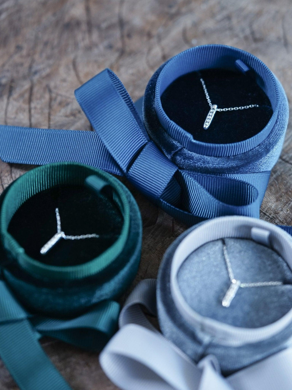 Velvet Jewelry Box with Ribbon - Gardens of the Sun | Ethical Jewelry