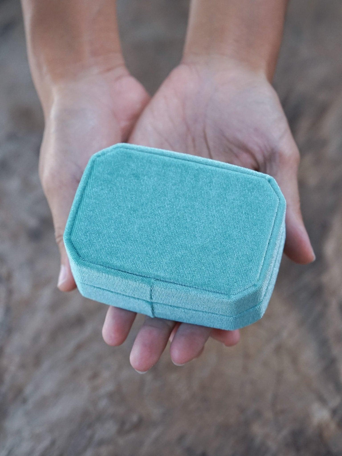 Velvet Multi Ring Box - Gardens of the Sun | Ethical Jewelry