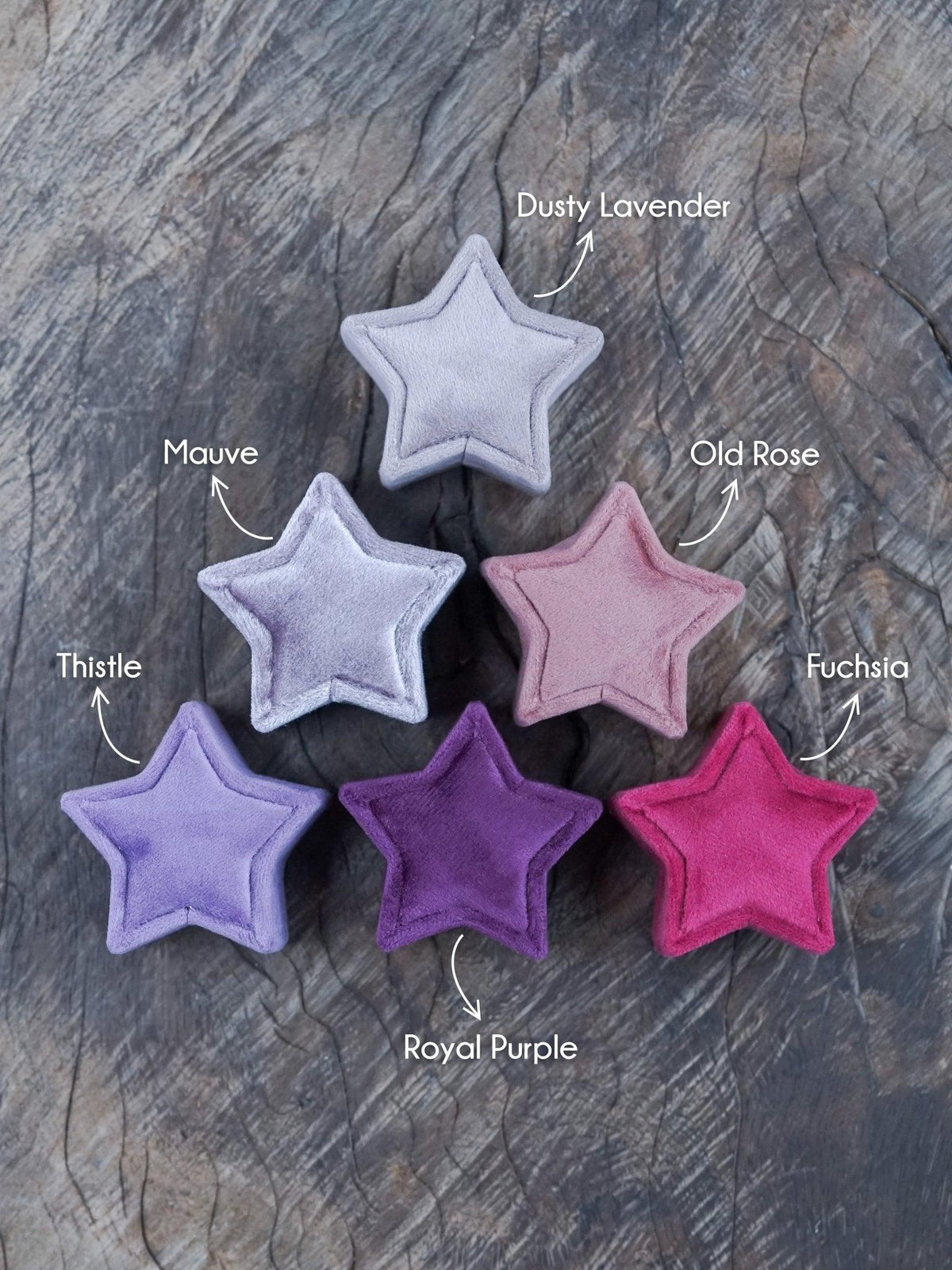 Velvet Star Ring Box - Gardens of the Sun | Ethical Jewelry