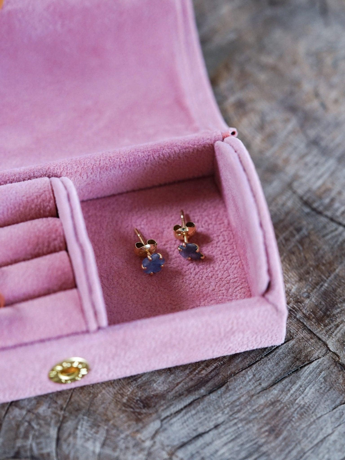 Velvet Travel Box - Gardens of the Sun | Ethical Jewelry