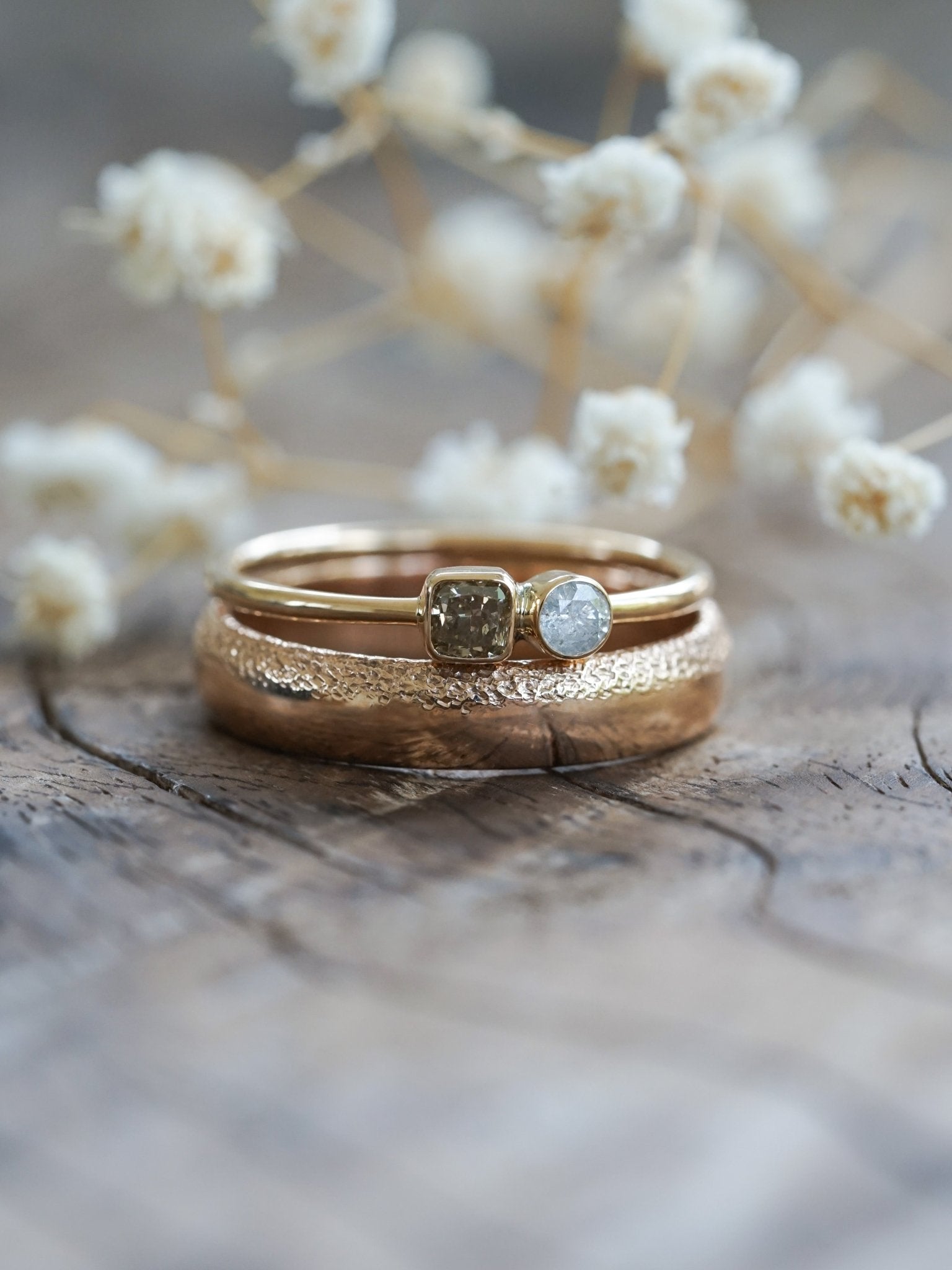 Stone ring, Pink, Rose gold-tone plated | Swarovski