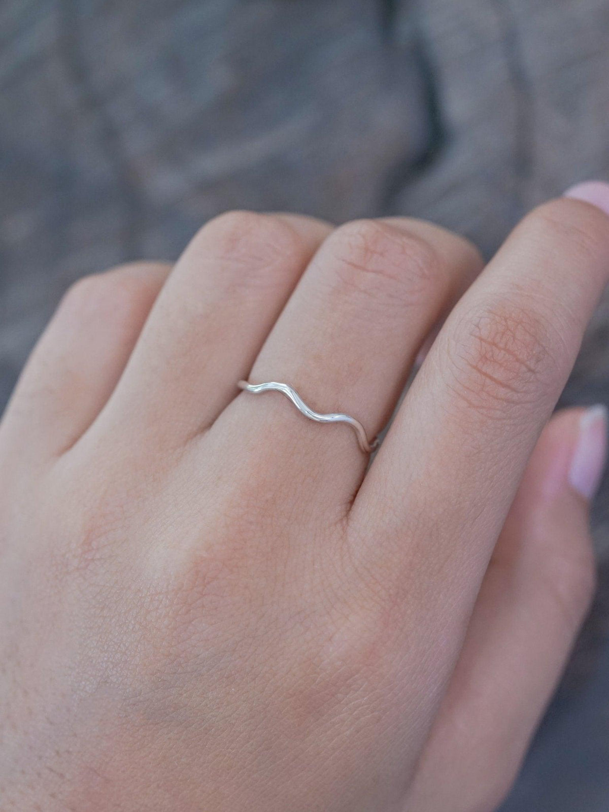 Wavy ring - Gardens of the Sun | Ethical Jewelry
