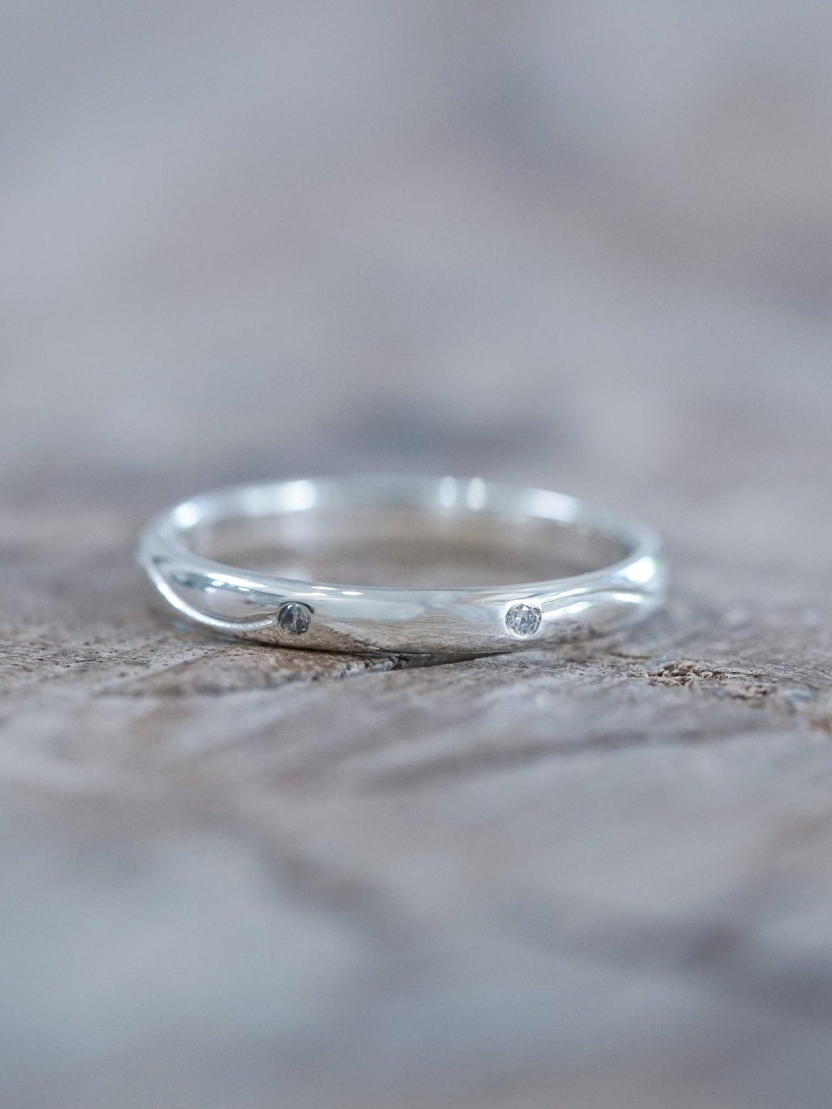 Custom Wedding Band in Gold - Gardens of the Sun | Ethical Jewelry