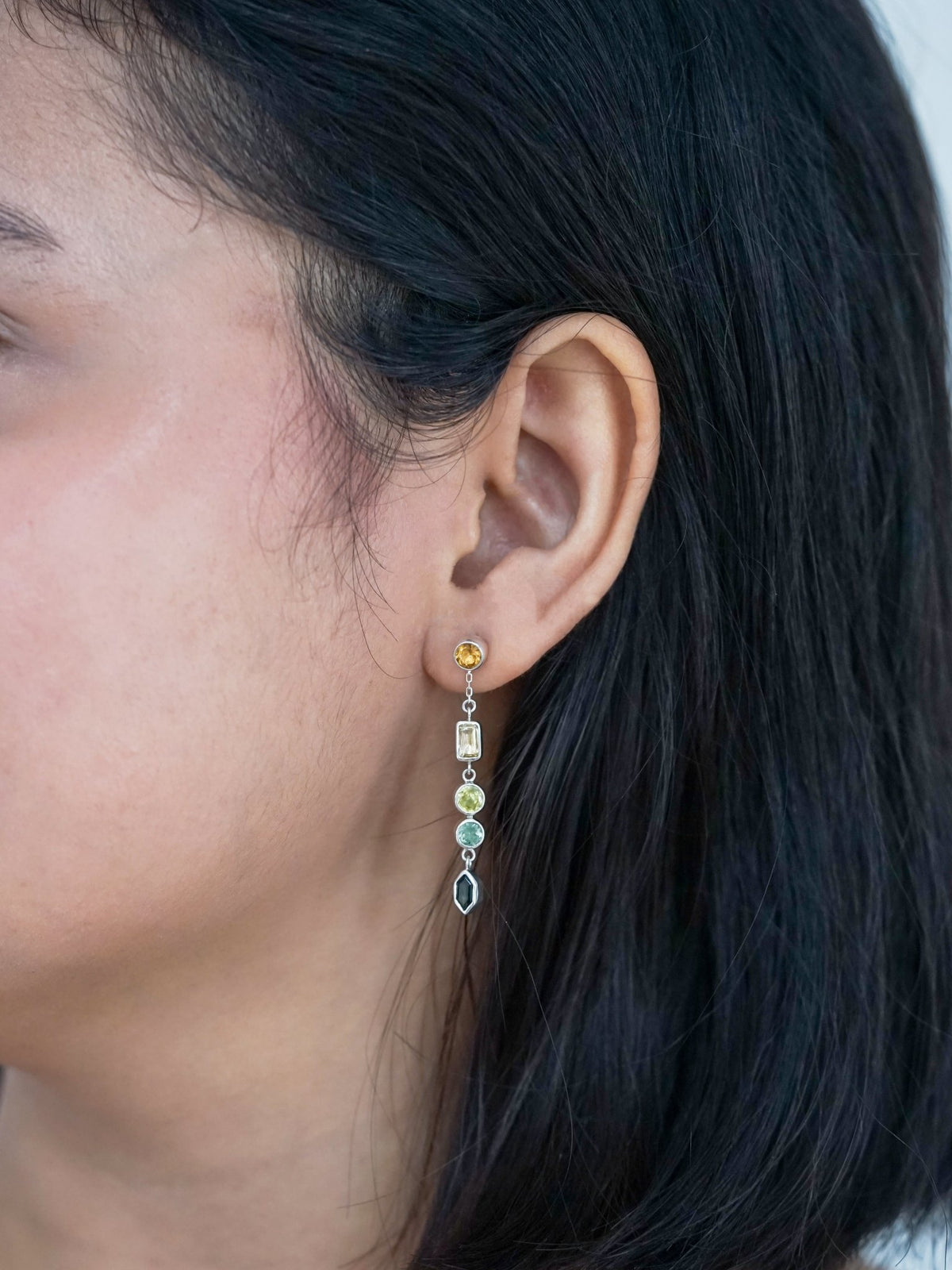 Yellow Gemstone Earrings - Gardens of the Sun | Ethical Jewelry