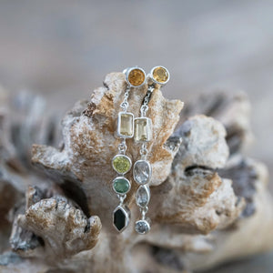 Yellow Gemstone Earrings - Gardens of the Sun | Ethical Jewelry