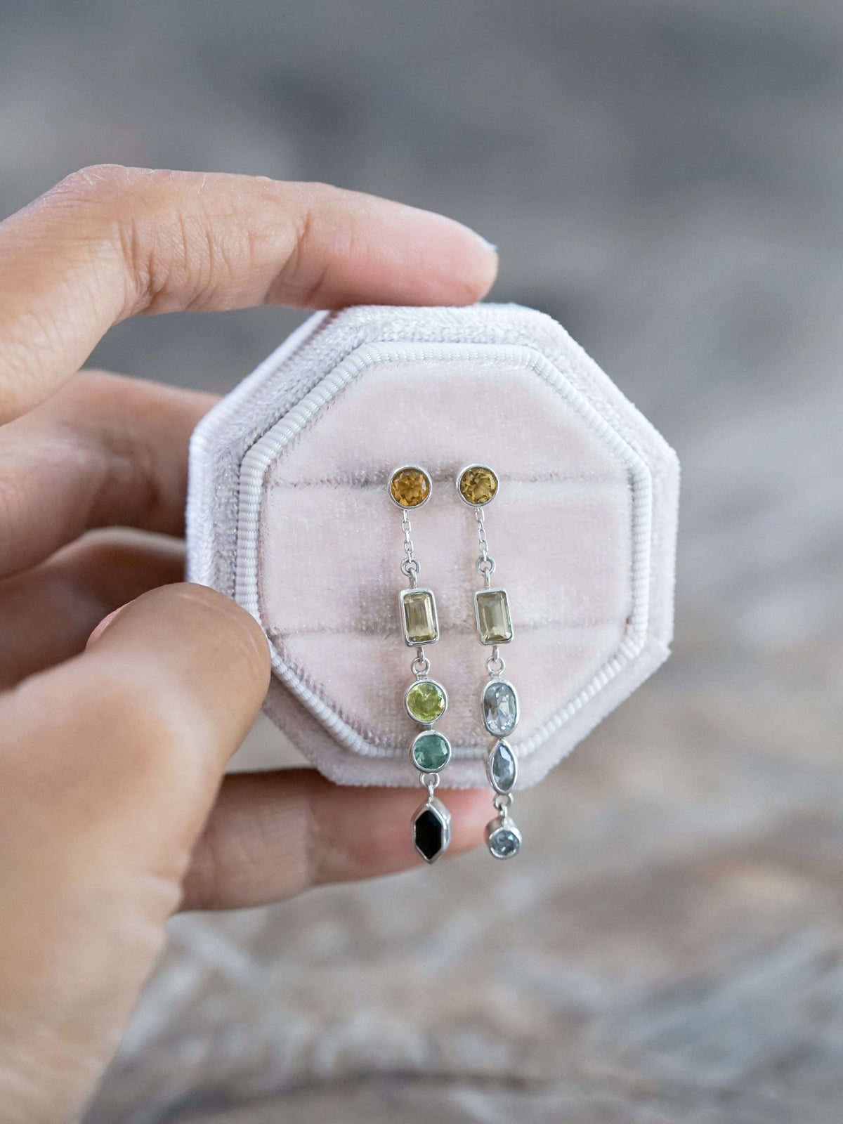 Yellow Gemstone Earrings - Gardens of the Sun | Ethical Jewelry