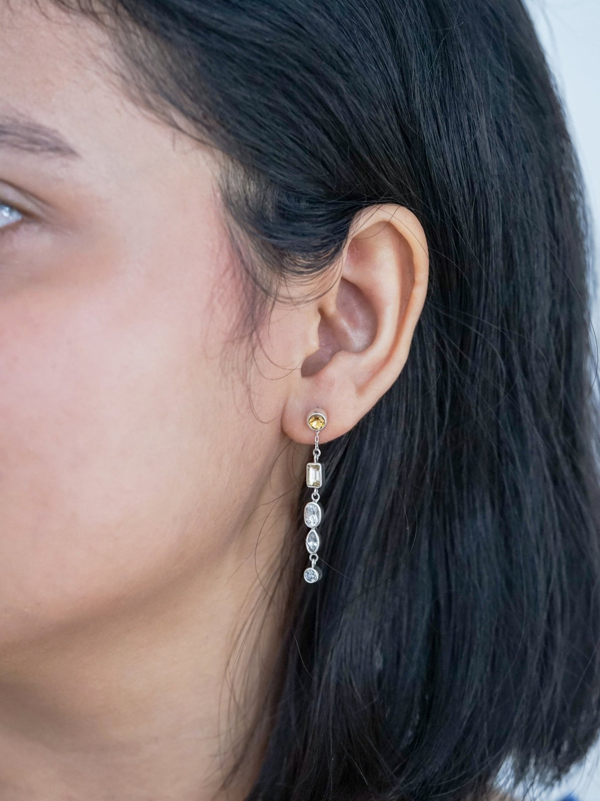 Yellow Gemstone Earrings - Gardens of the Sun | Ethical Jewelry