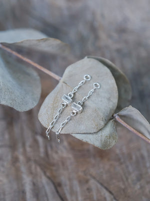 Zircon Ear Chains - Gardens of the Sun | Ethical Jewelry